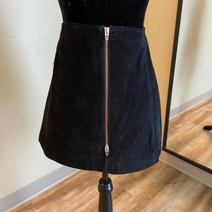 BLANKNYC Suede Skirt